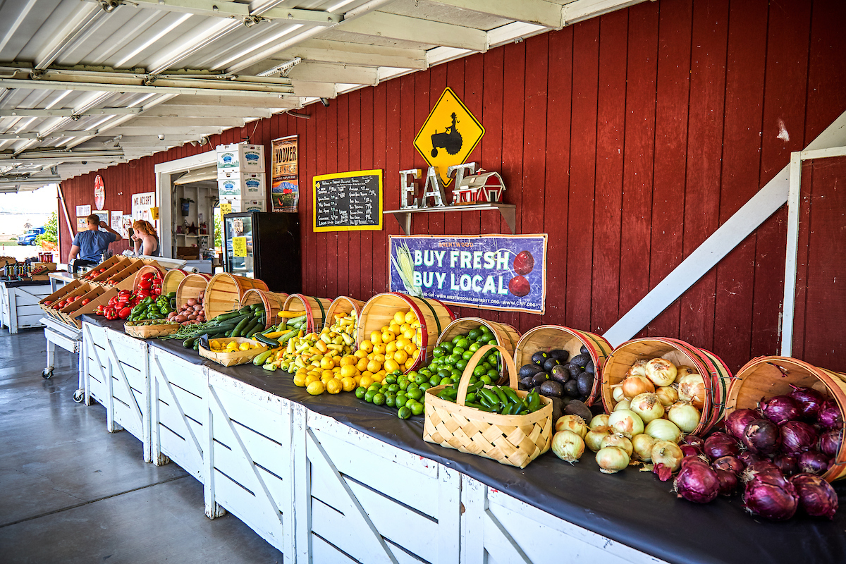 The Farmer's Daughter Produce Stand